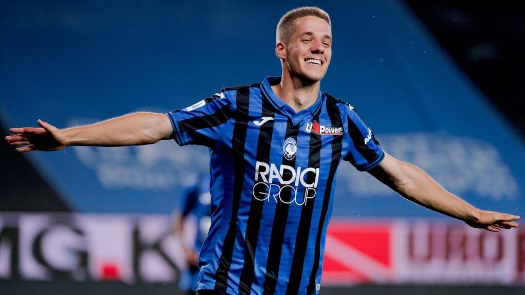 Pasalic con la maglia dell'Atalanta