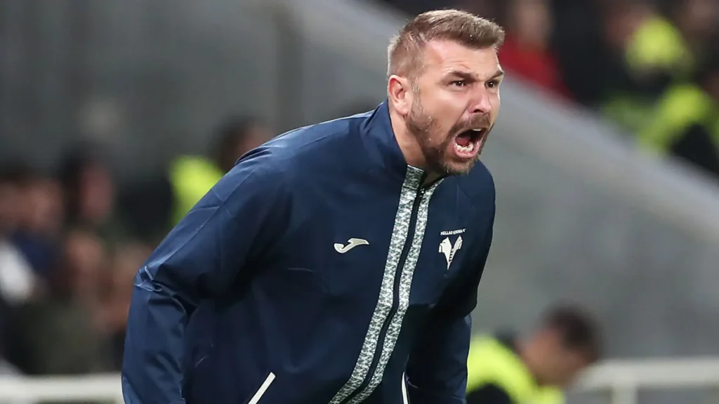 Paolo Zanetti allenatore del Verona