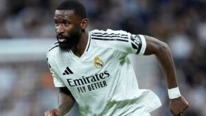 Rudiger con la maglia del Real Madrid
