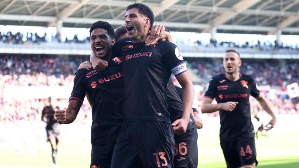 Maripan in gol contro il Genoa