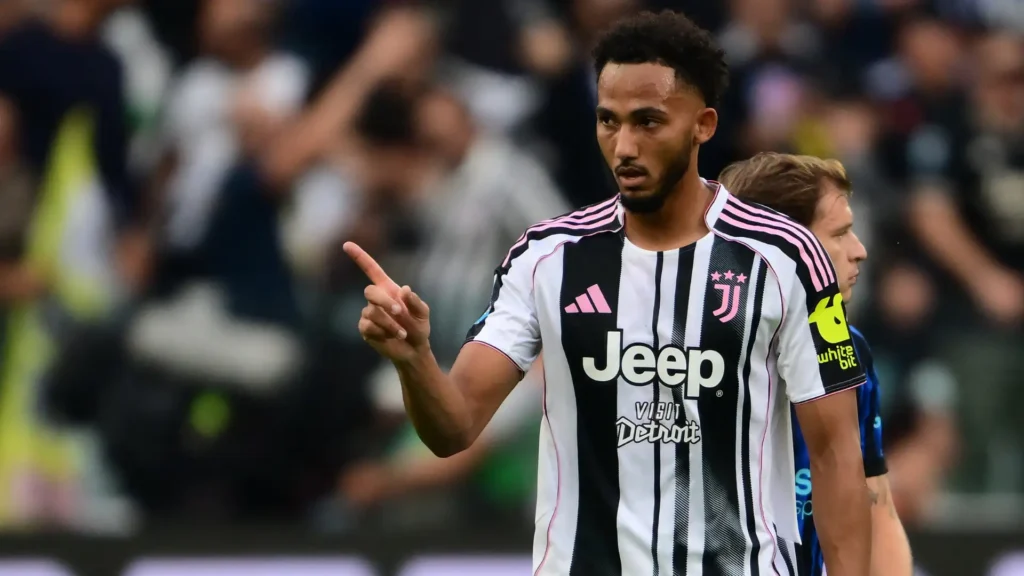 Kelly con la maglia della Juventus