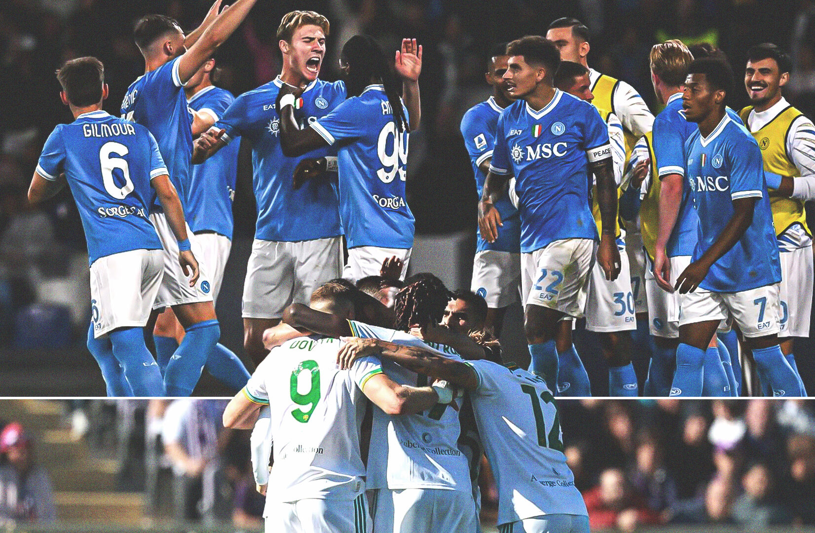 Napoli e Roma capoliste in Serie A