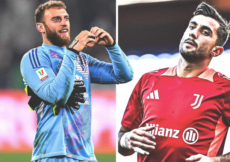 Perin e Di Gregorio con la maglia della Juventus