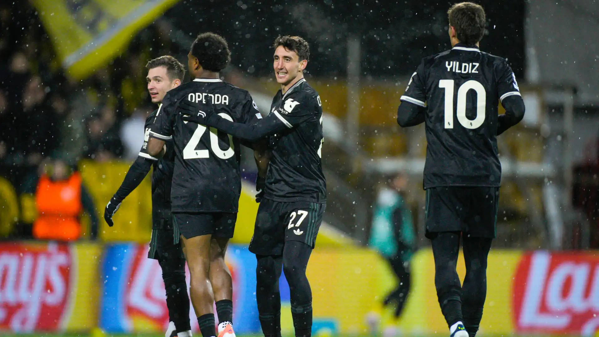 Juventus, vittoria gelida e folle: Yildiz ribalta la notte polare, David la chiude al 91’