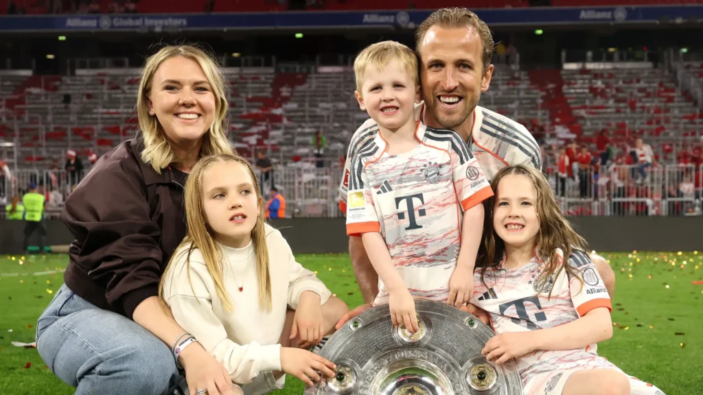 Harry Kane e la famiglia