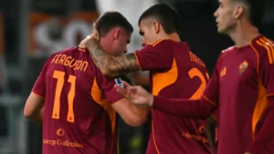 Esultanza Roma