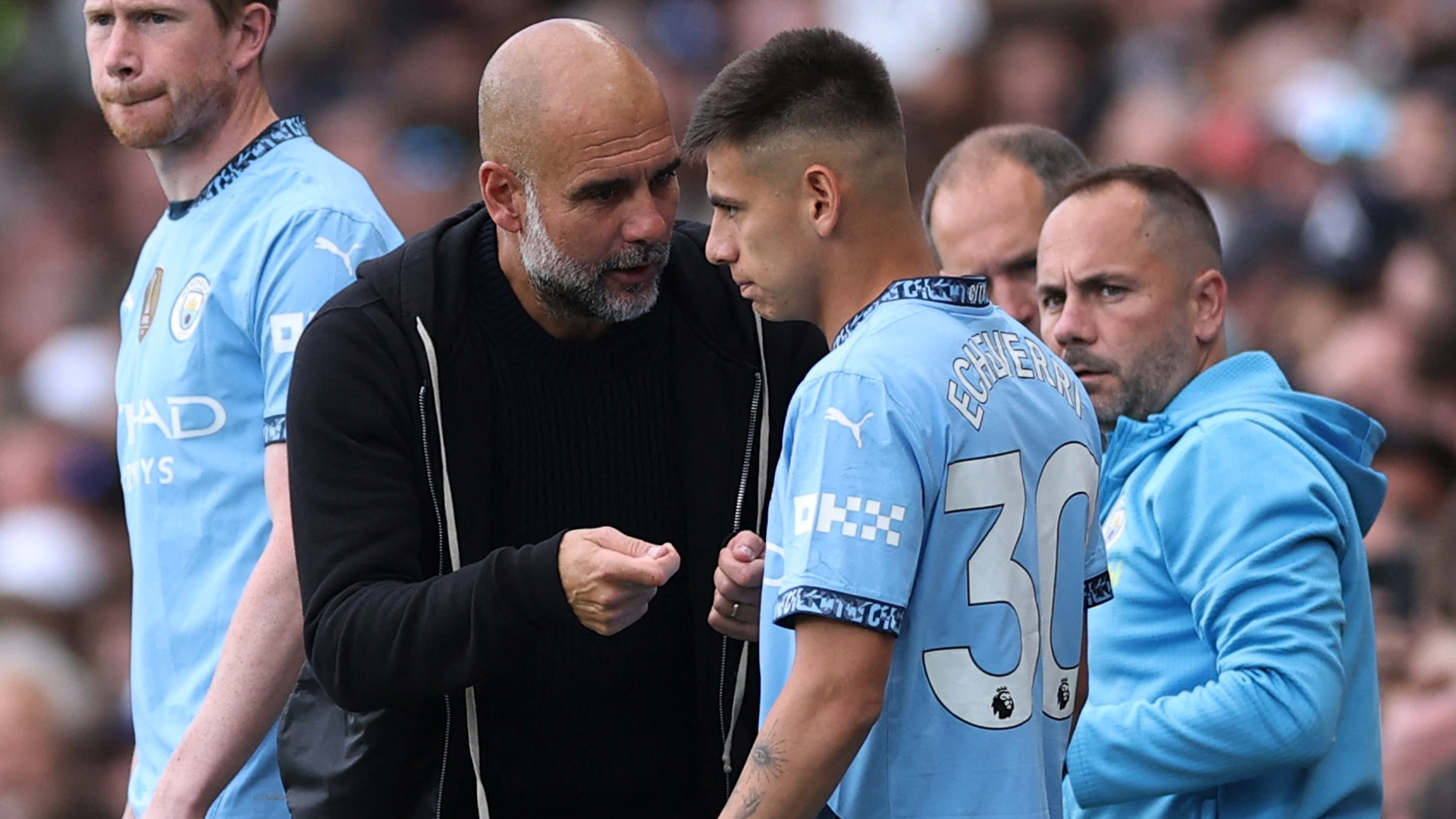 Guardiola ed Echeverri