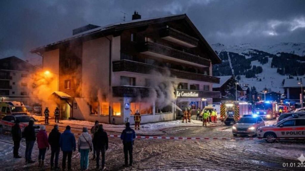 Incendio a Crans-Montana