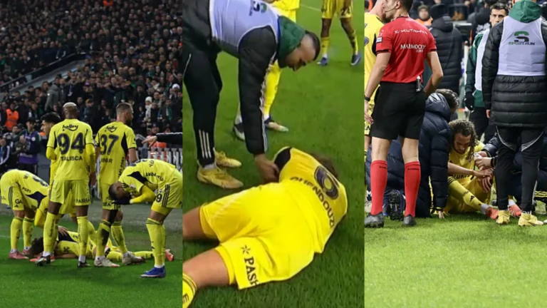 Guendouzi colpito da una bottiglietta