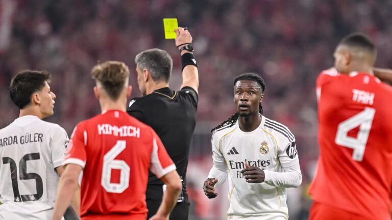 bayern real camavinga espulso